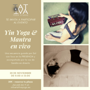 Yin Yoga & Mantra en vivo – con Sol y Sandra